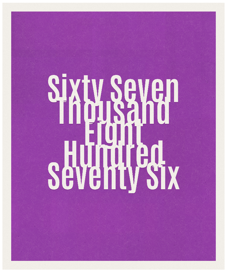 Count #67876