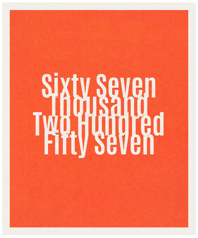 Count #67257