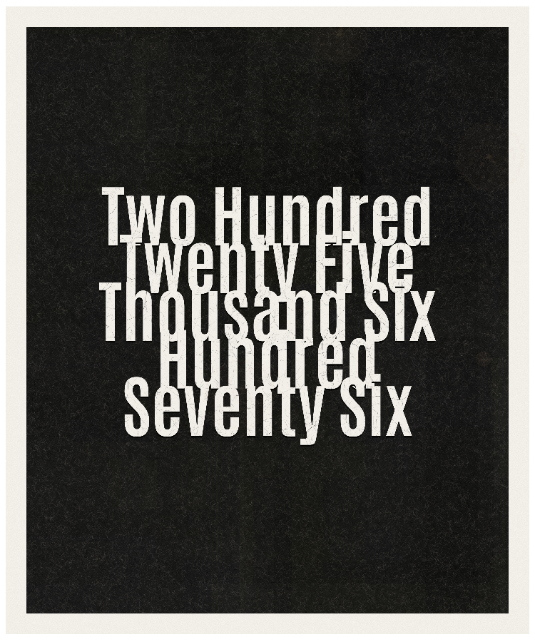 Count #225676