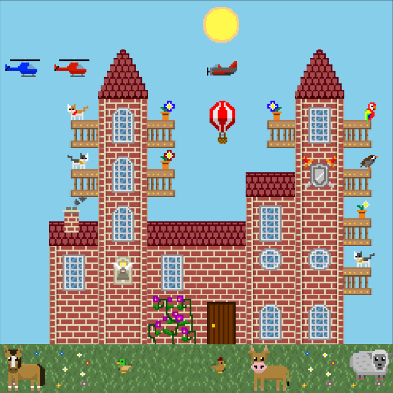 2D Mansion #904