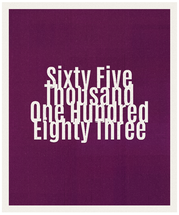 Count #65183