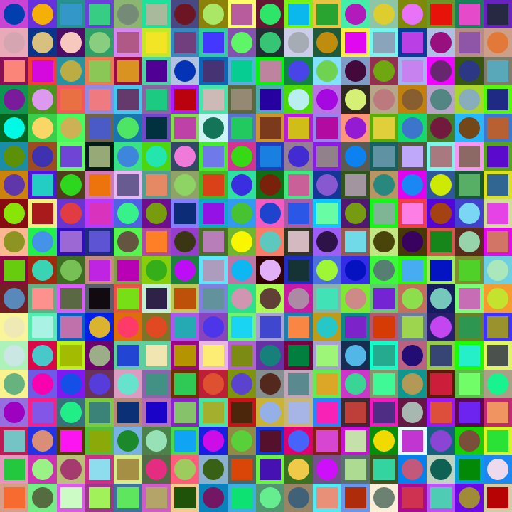 Square Dot Composition #176