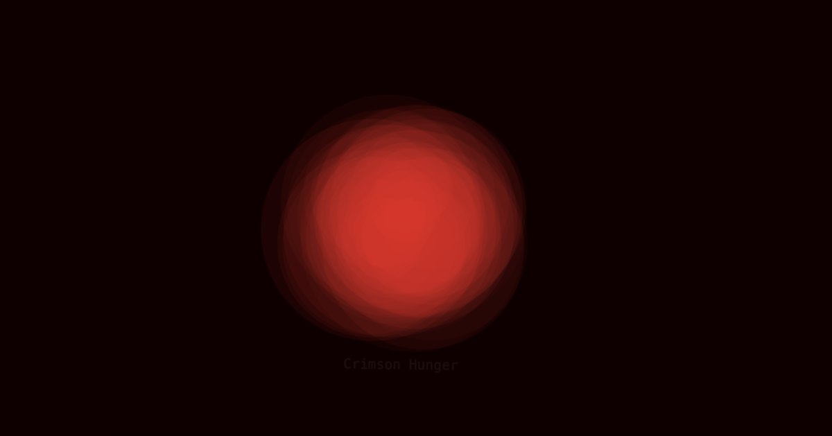 GLUTTONY — Crimson Hunger