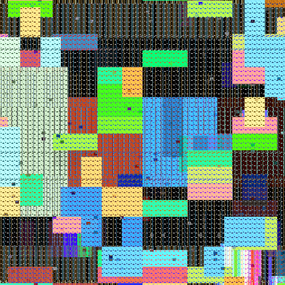 A Pixelated Dream Accumulations #22