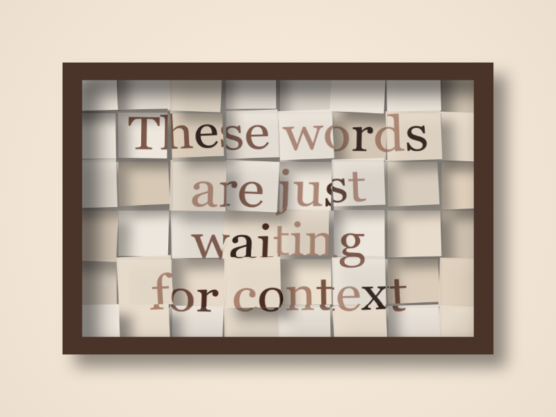 The Metaphor Machine #1476