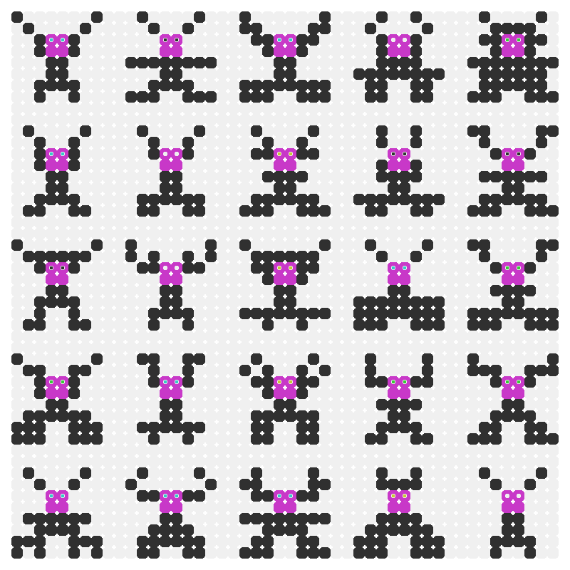 8x8 Pixel Creatures #97