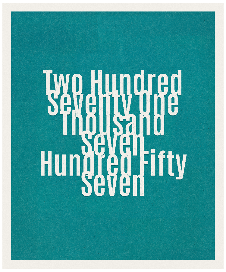 Count #271757