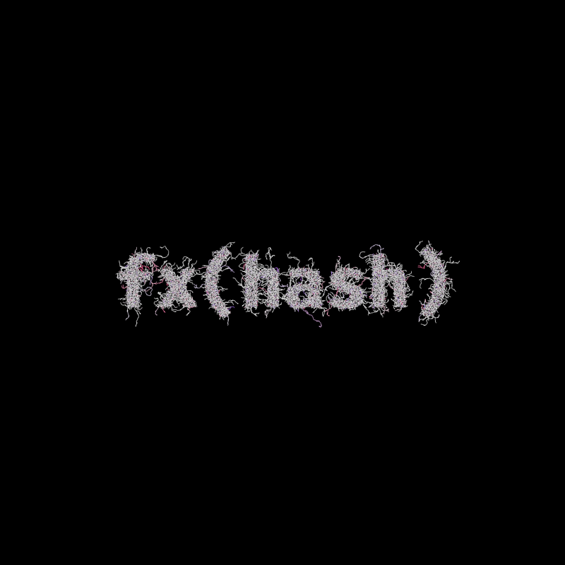 FXHASH Logo with Features #486