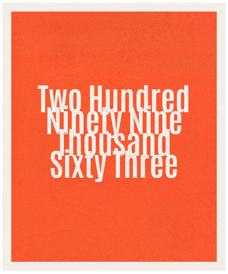 Count #299063