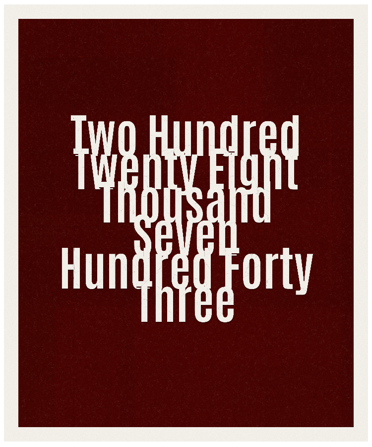 Count #228743