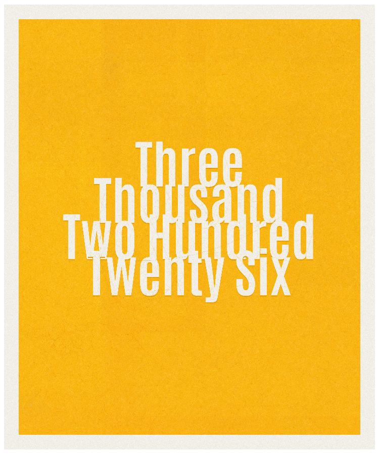 Count #3226
