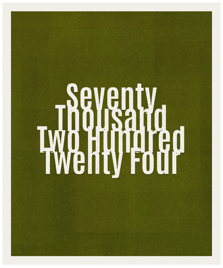Count #70224
