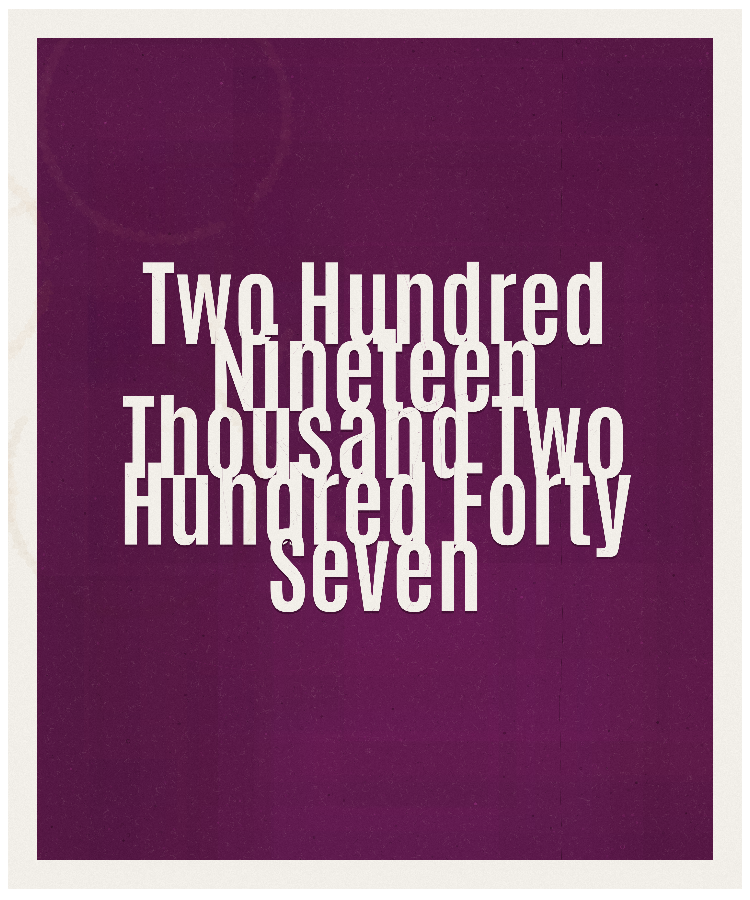 Count #219247