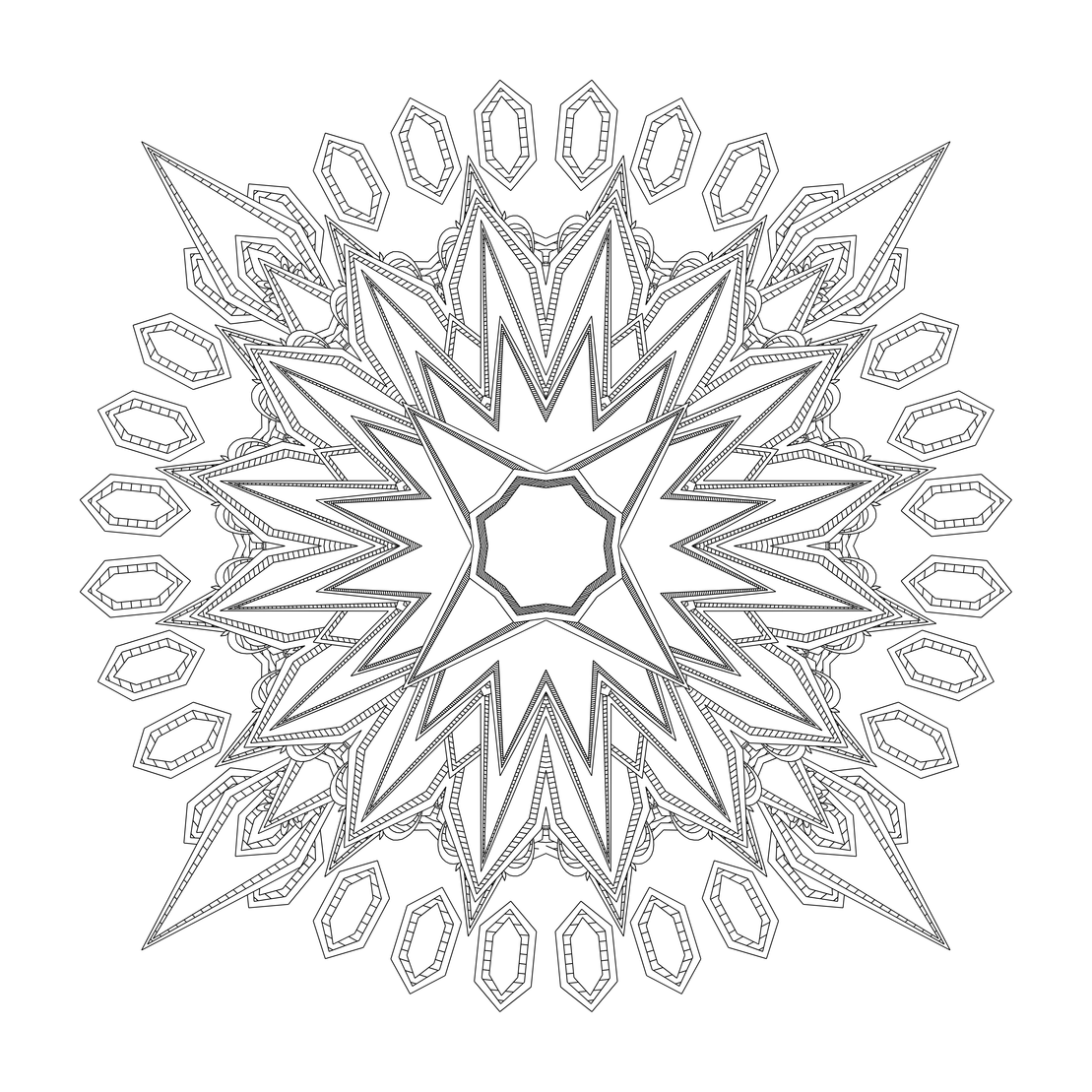 LL21 Mandala #163