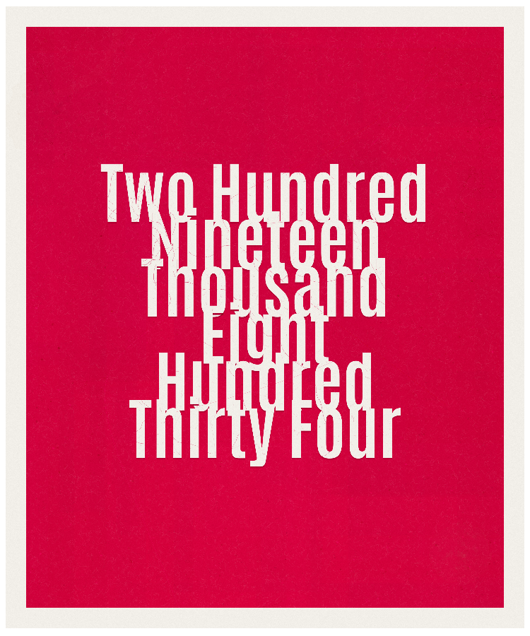 Count #219834