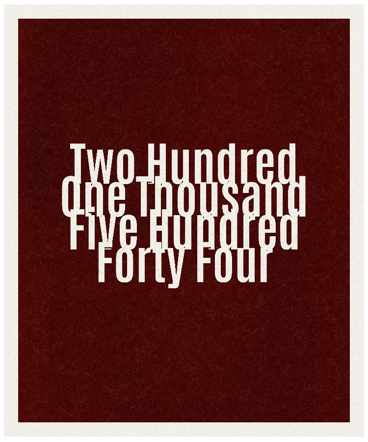 Count #201544