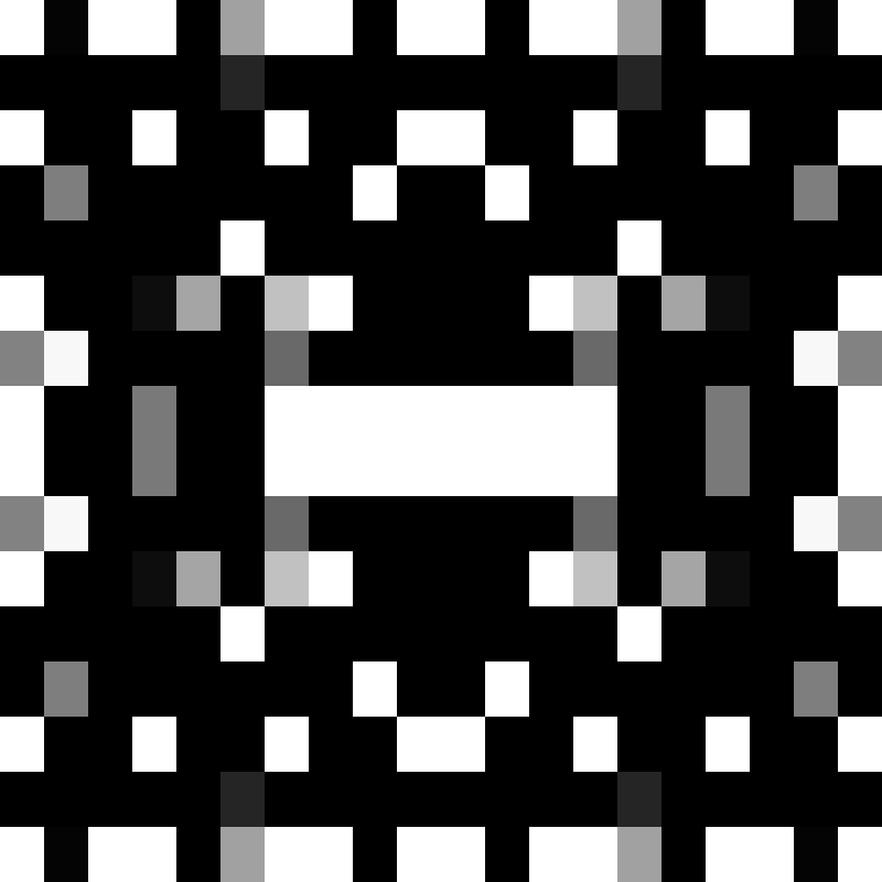 QR Glyphs Invaders #33