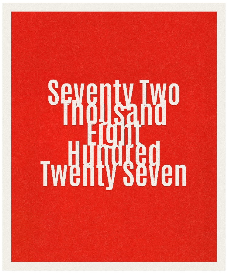 Count #72827