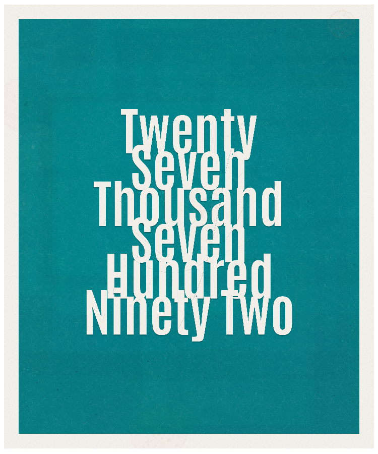 Count #27792