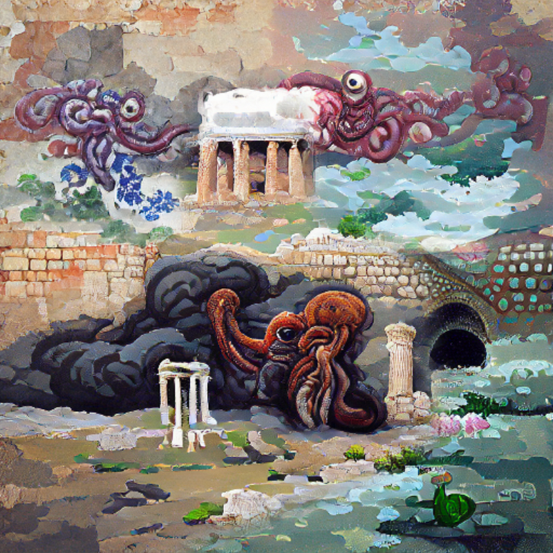 Octopus's Gardens and Ruins #50