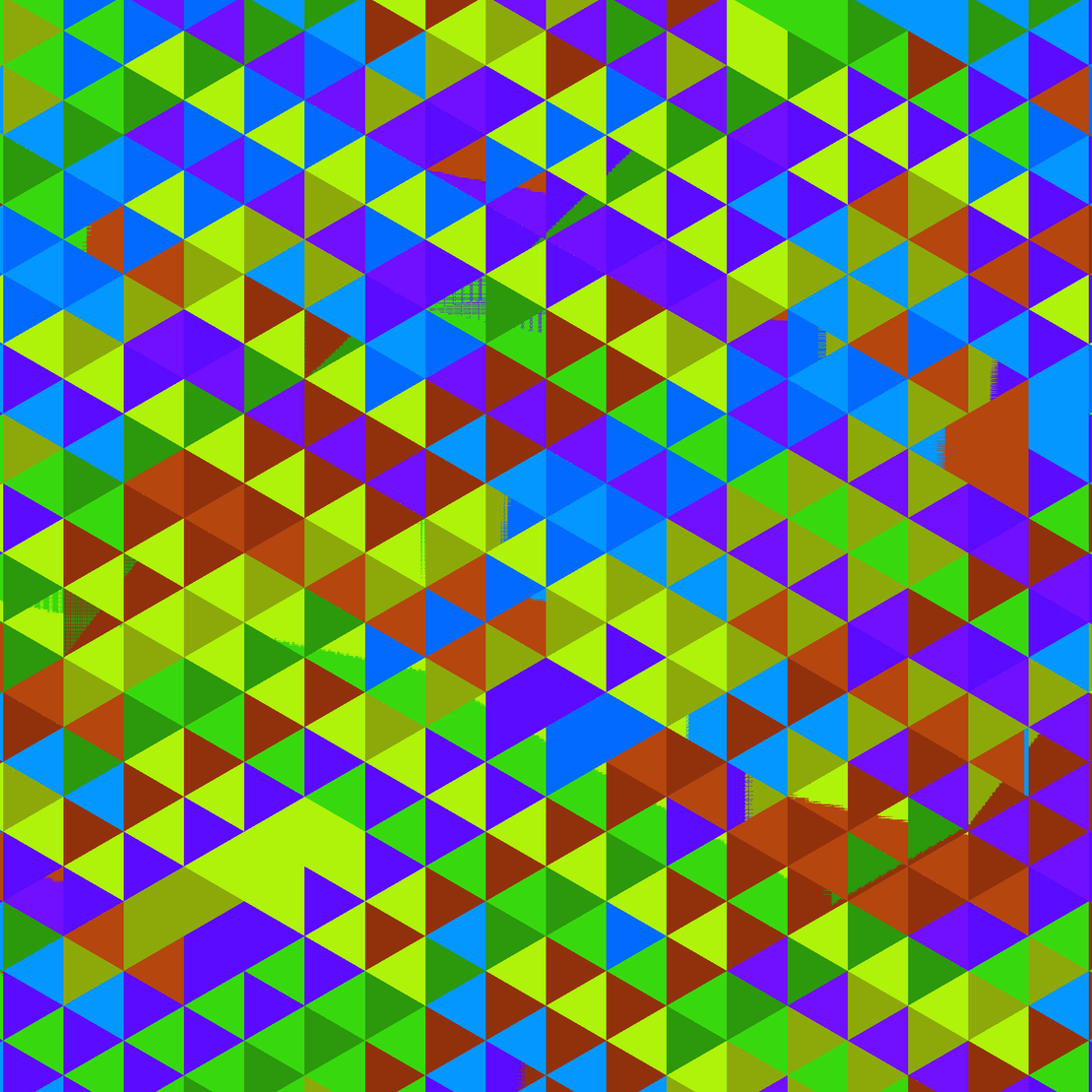 Yeah! Crush those triangles! #1