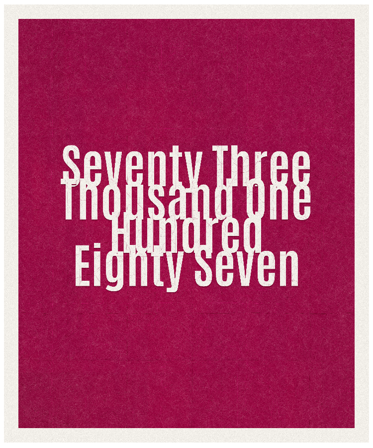 Count #73187
