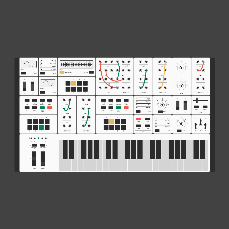 Modular synthesizer #43