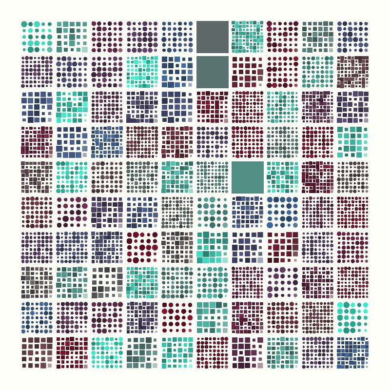 Pastel Grid #3