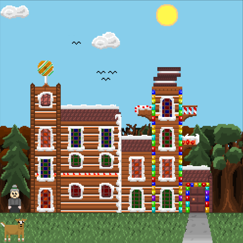 2D Mansion Candy House #57