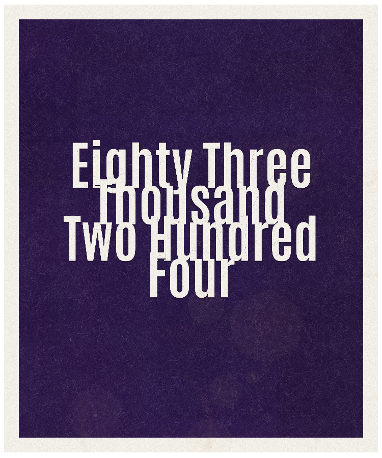 Count #83204