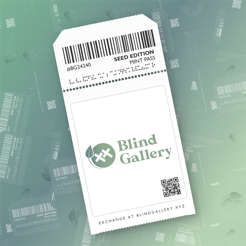 Blind Gallery Mint Pass (Seed Edition) #155