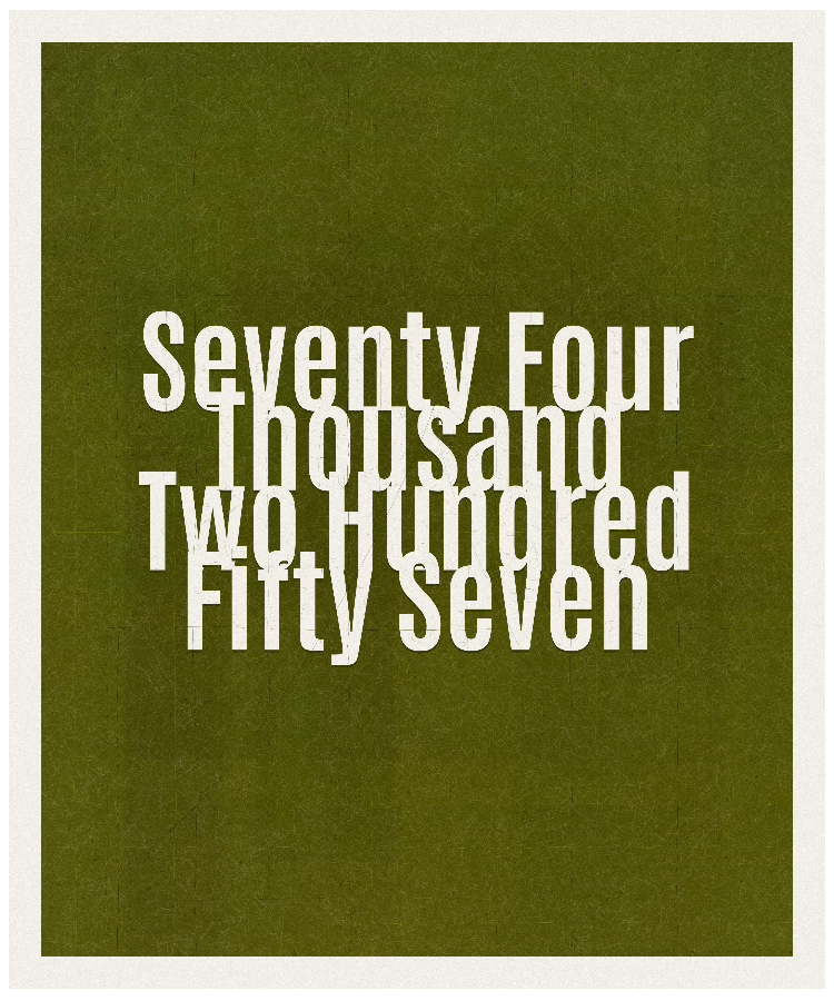 Count #74257