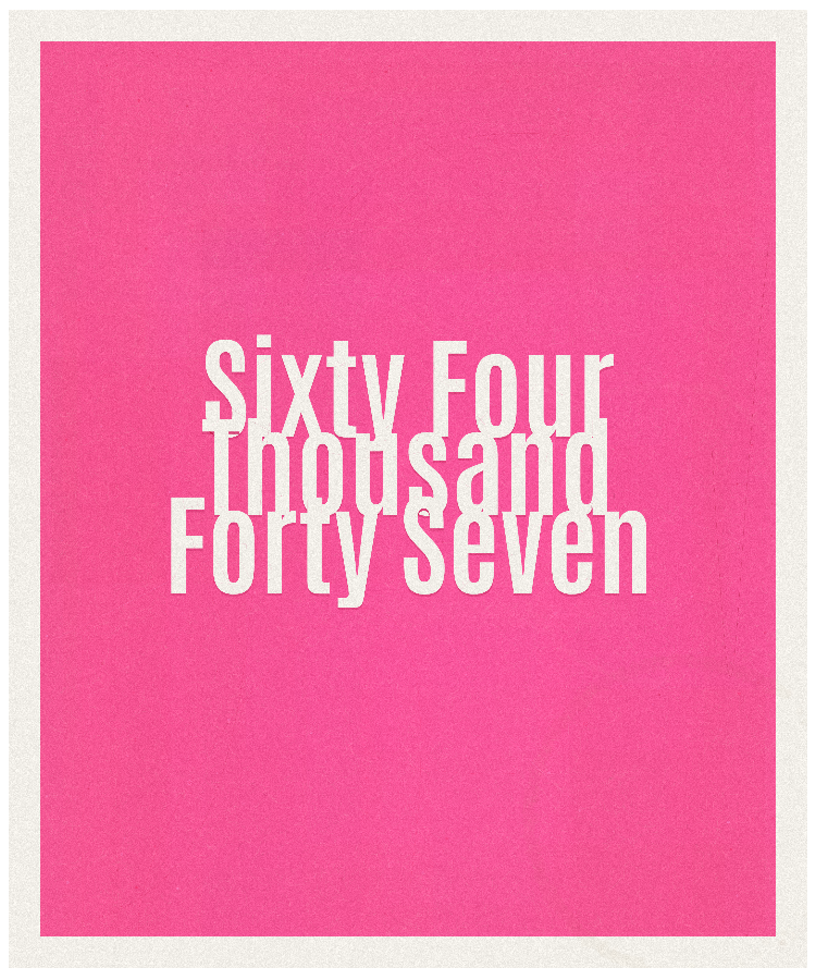Count #64047