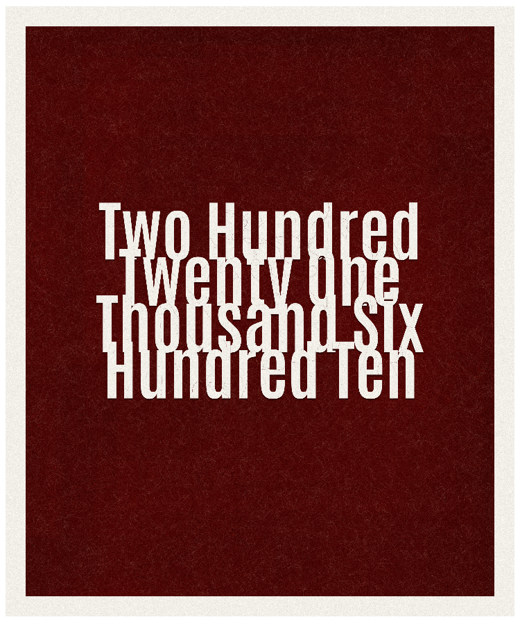 Count #221610