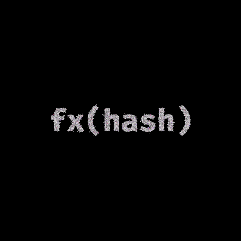 FXHASH Generative Logo #688