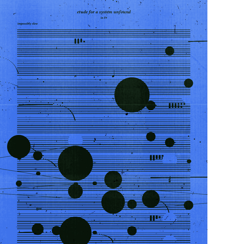 etude for a system unfound #189