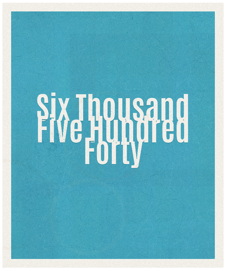 Count #6540