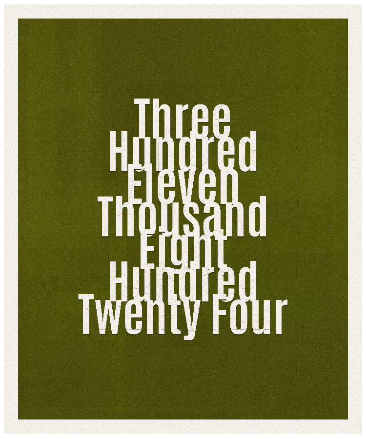 Count #311824