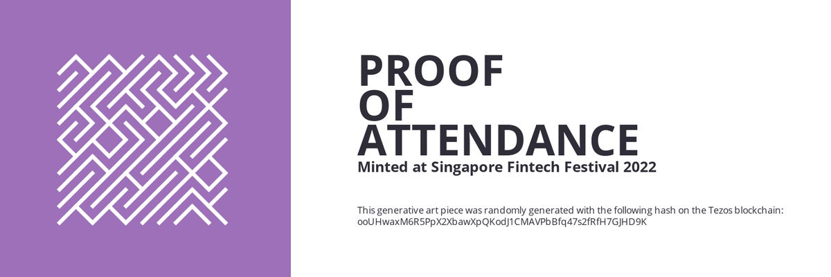 SFF2022 Proof of Attendance Token #555