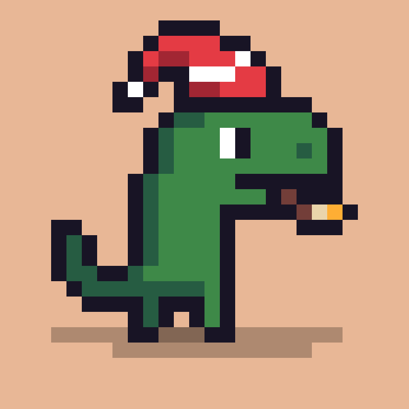 Pixel Dinos #166