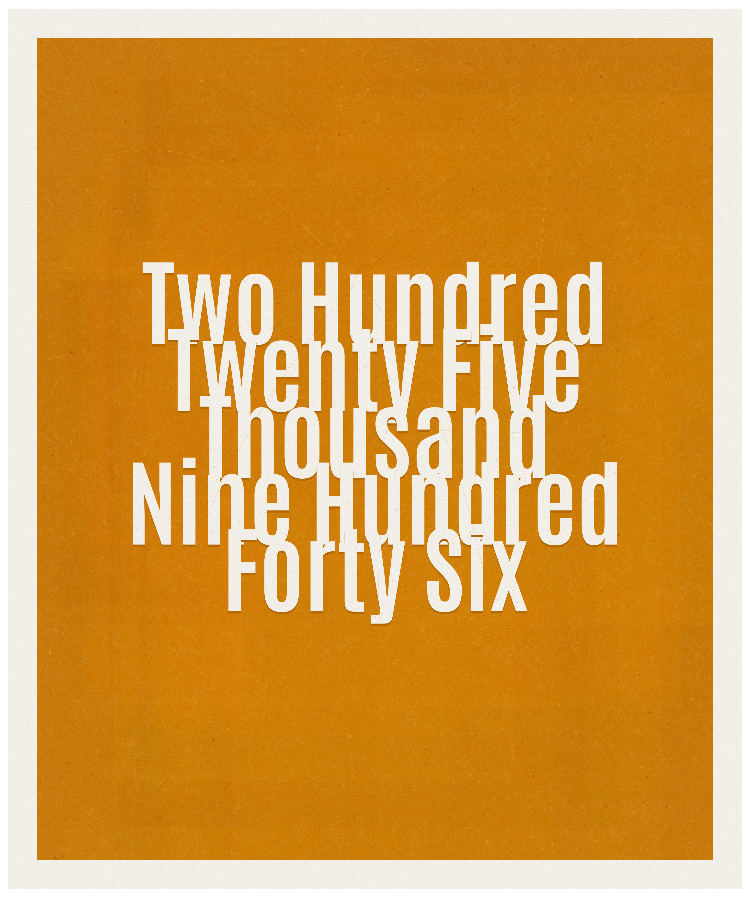 Count #225946