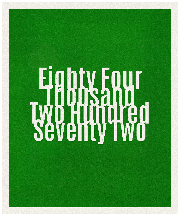 Count #84272