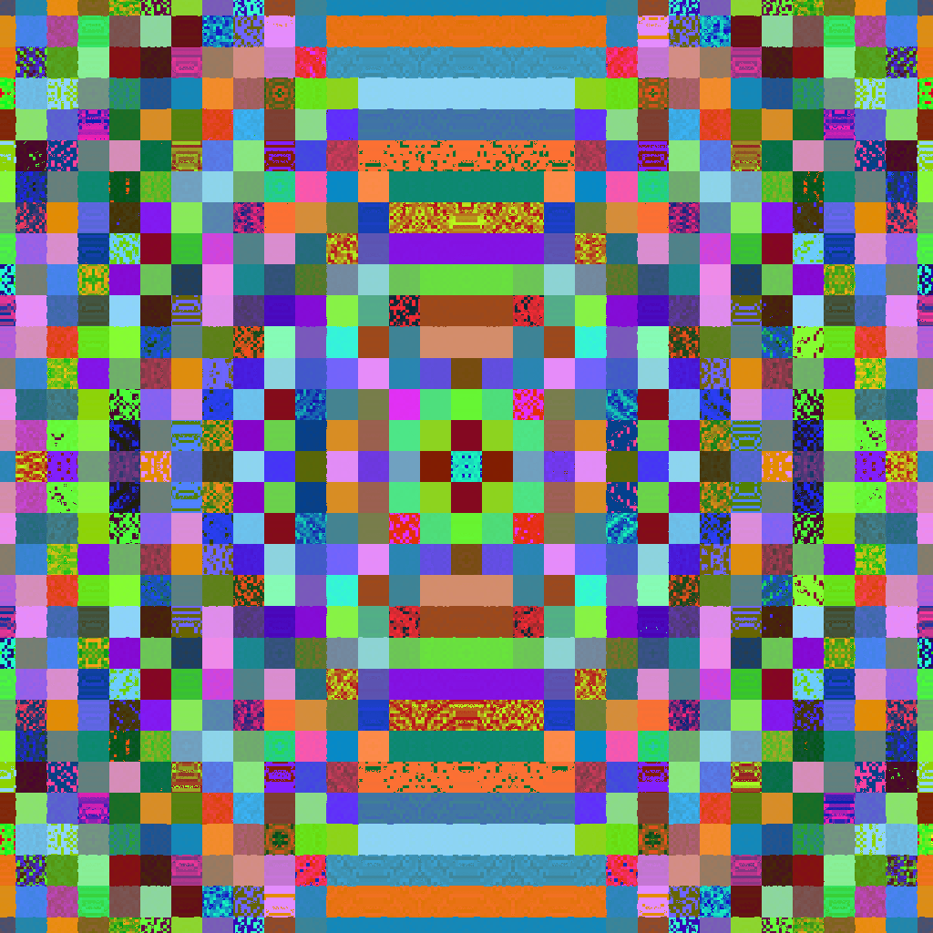 glitched quilt sq #7