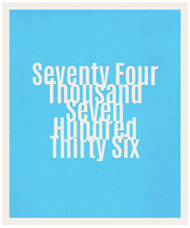 Count #74736