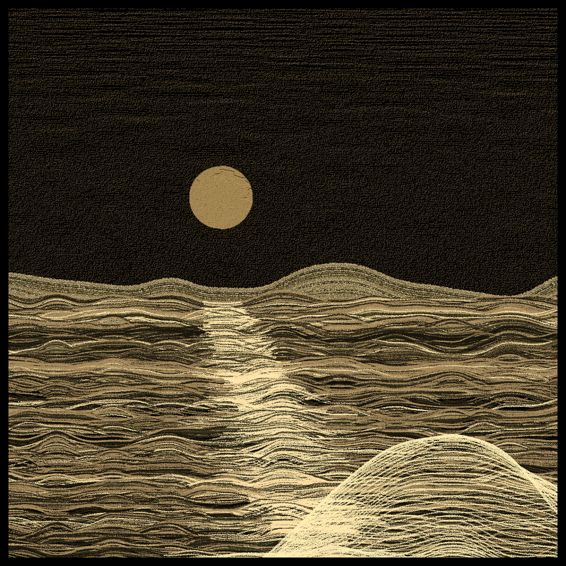 Moonlit Sea #158