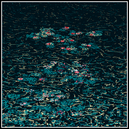 Polluted water lilies #61