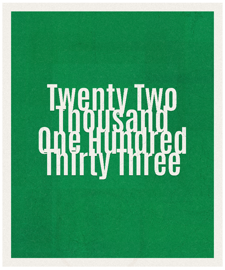 Count #22133