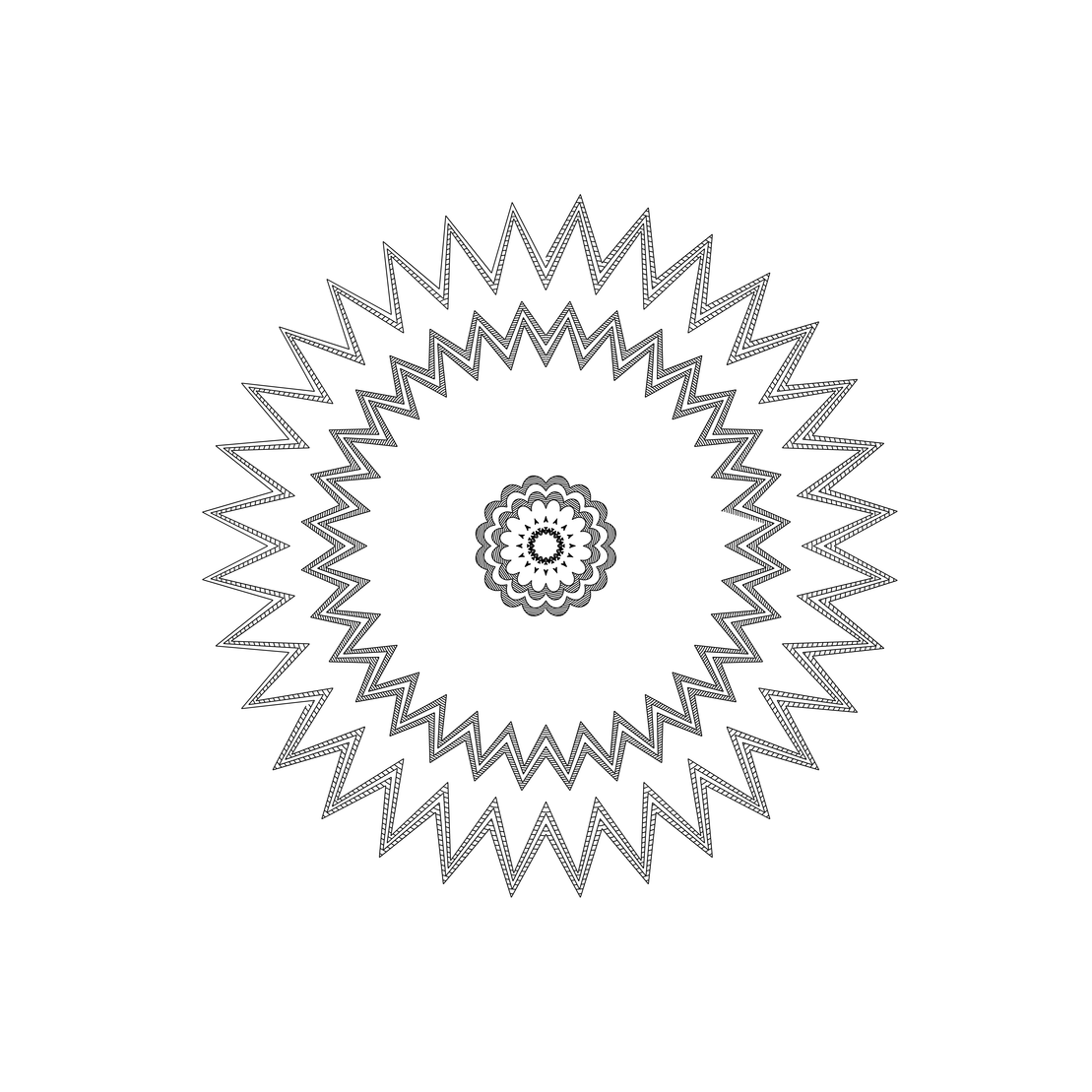 LL21 Mandala #424