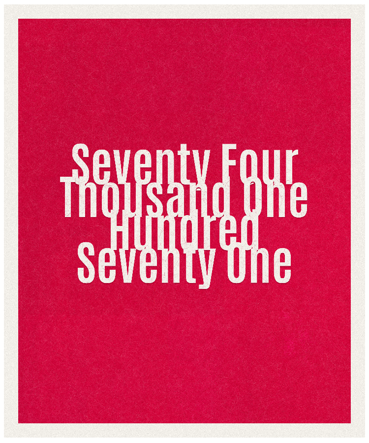 Count #74171