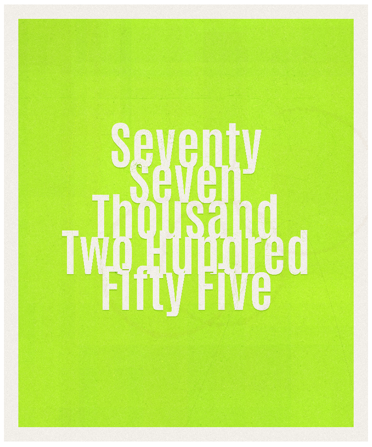 Count #77255